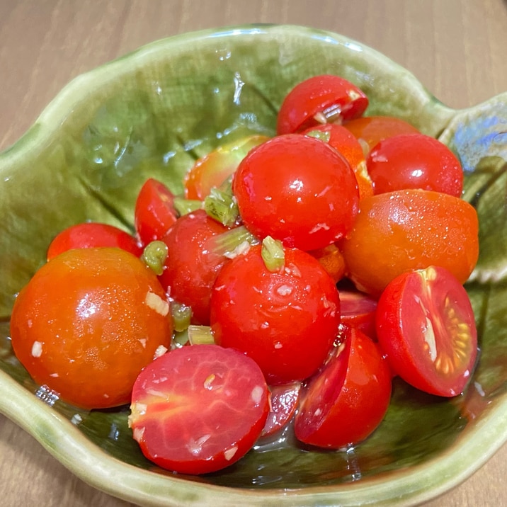 トマトのわさび和え